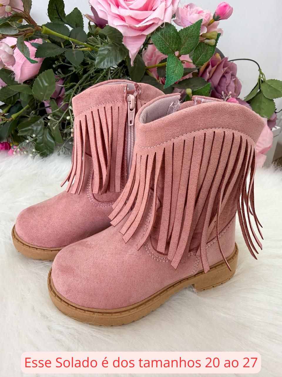 Bota\Coturno StarPink Love Rosa - Qualidade e Cuidado para os Pequenos | Bebeloo Kids