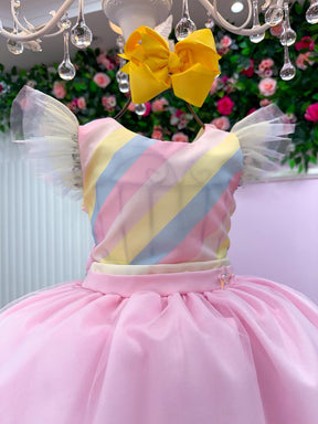 Vestido Mini Miss Temático Circo - Candy - Leveza e Elegância para Meninas | Bebeloo Kids