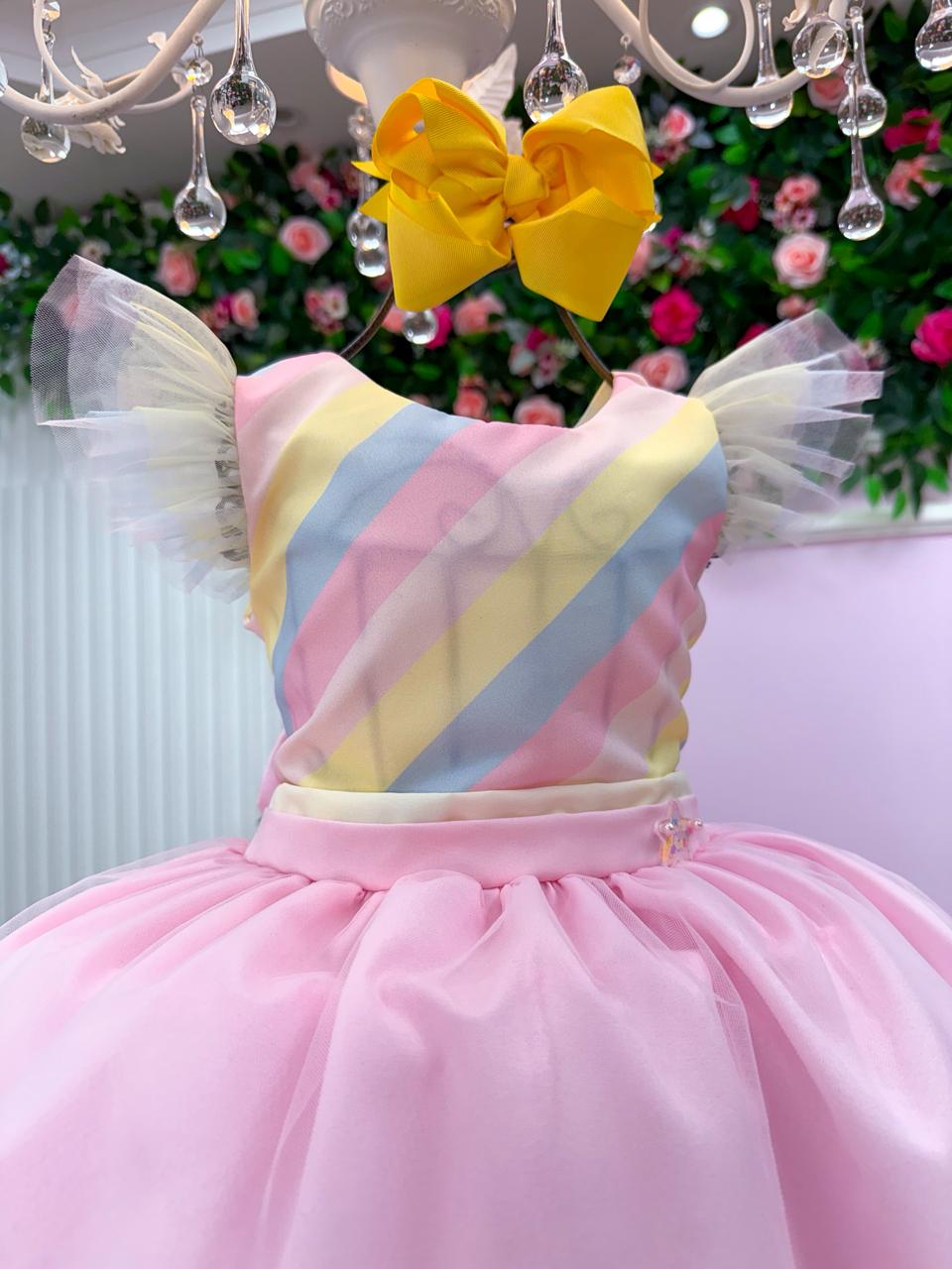 Vestido Mini Miss Temático Circo - Candy - Leveza e Elegância para Meninas | Bebeloo Kids