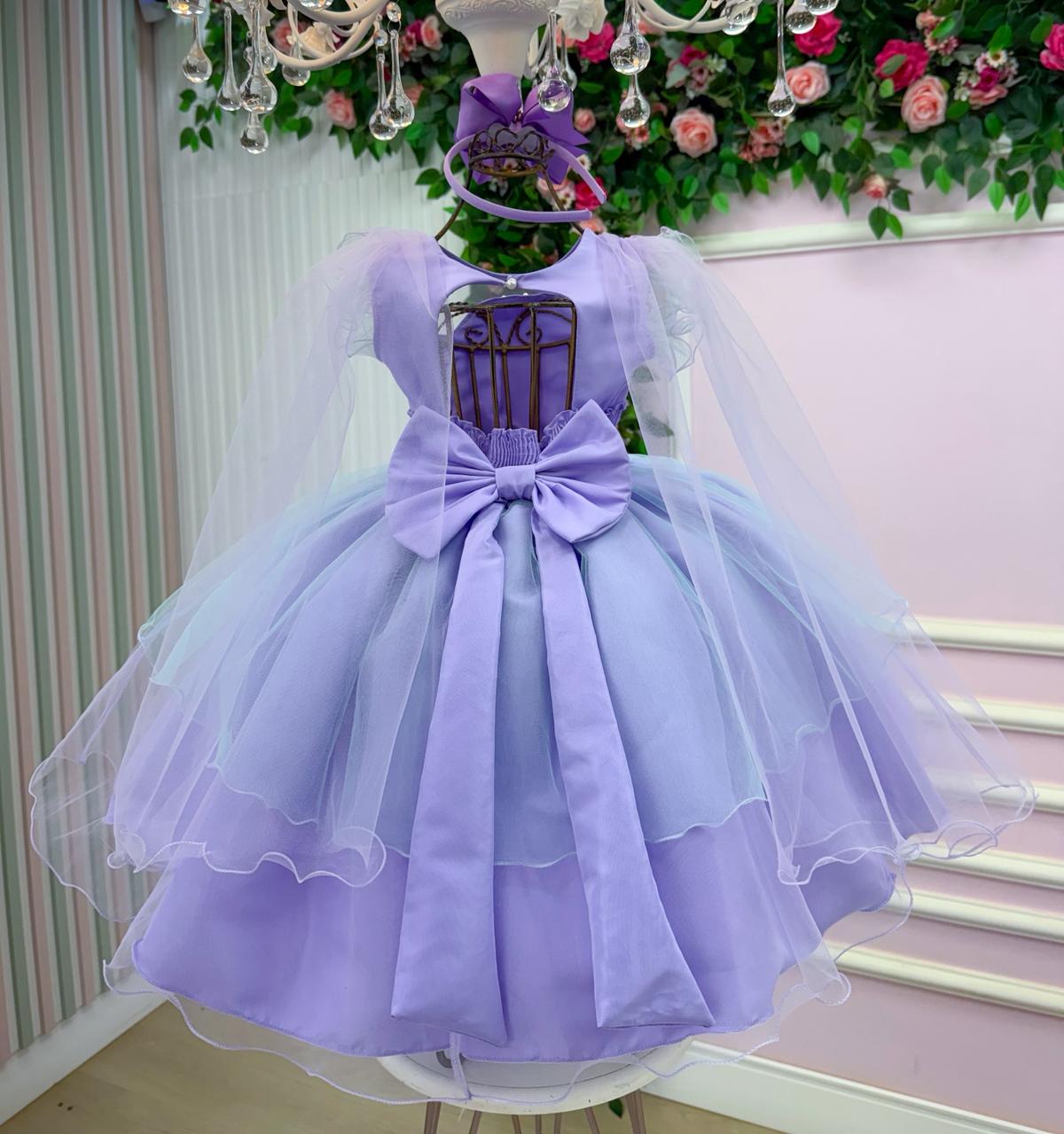 Vestido Mini Miss Temático Sereia - Fundo Do Mar - Diversão e Encanto para Brincar | Bebeloo Kids