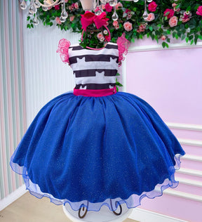 Vestido Mini Miss Temático A Casa Magica Da Gabby - Leveza e Elegância para Meninas | Bebeloo Kids