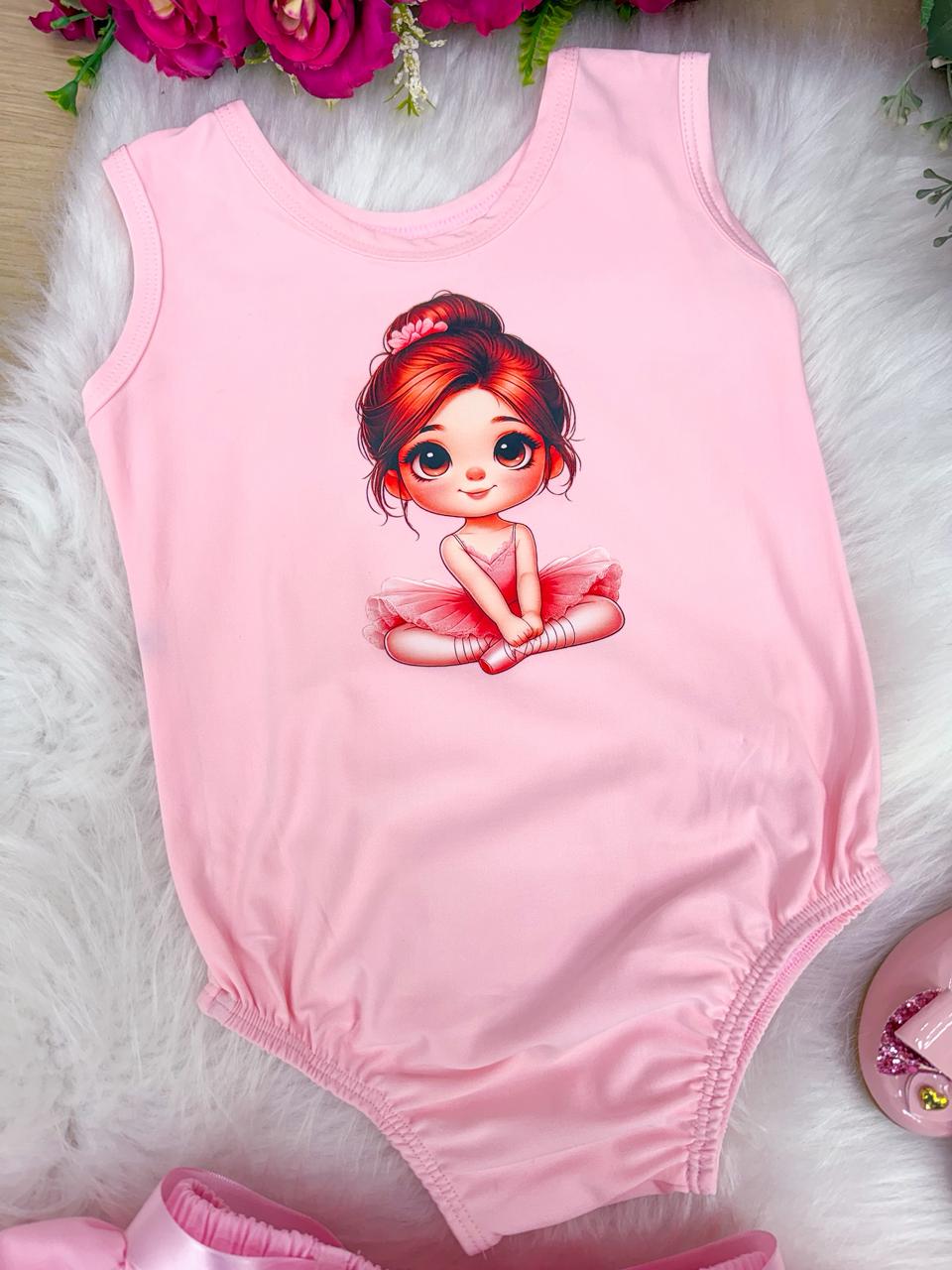 Conjunto Blogueirinha Bailarina Rosa - Diversão e Encanto para Brincar | Bebeloo Kids