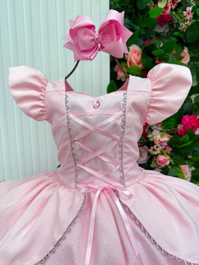 Fantasia/ Vestido Mini Miss Longo A Bela Adormecida - Aurora - Diversão e Encanto para Brincar | Bebeloo Kids