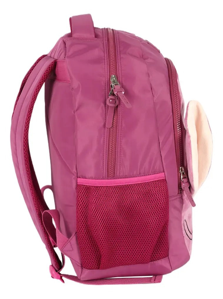 Mochila De Costa Angel Orelhinhas Pelucia Roxo - Diversão e Encanto para Brincar | Bebeloo Kids