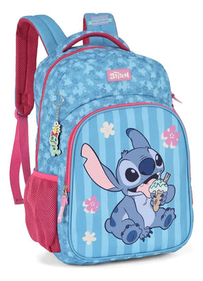 Mochila De Costa Stitch Azul Sorvete - Diversão e Encanto para Brincar | Bebeloo Kids