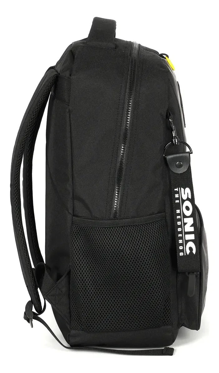Mochila De Costa Sonic Preto - Delicadeza para Completar o Look | Bebeloo Kids