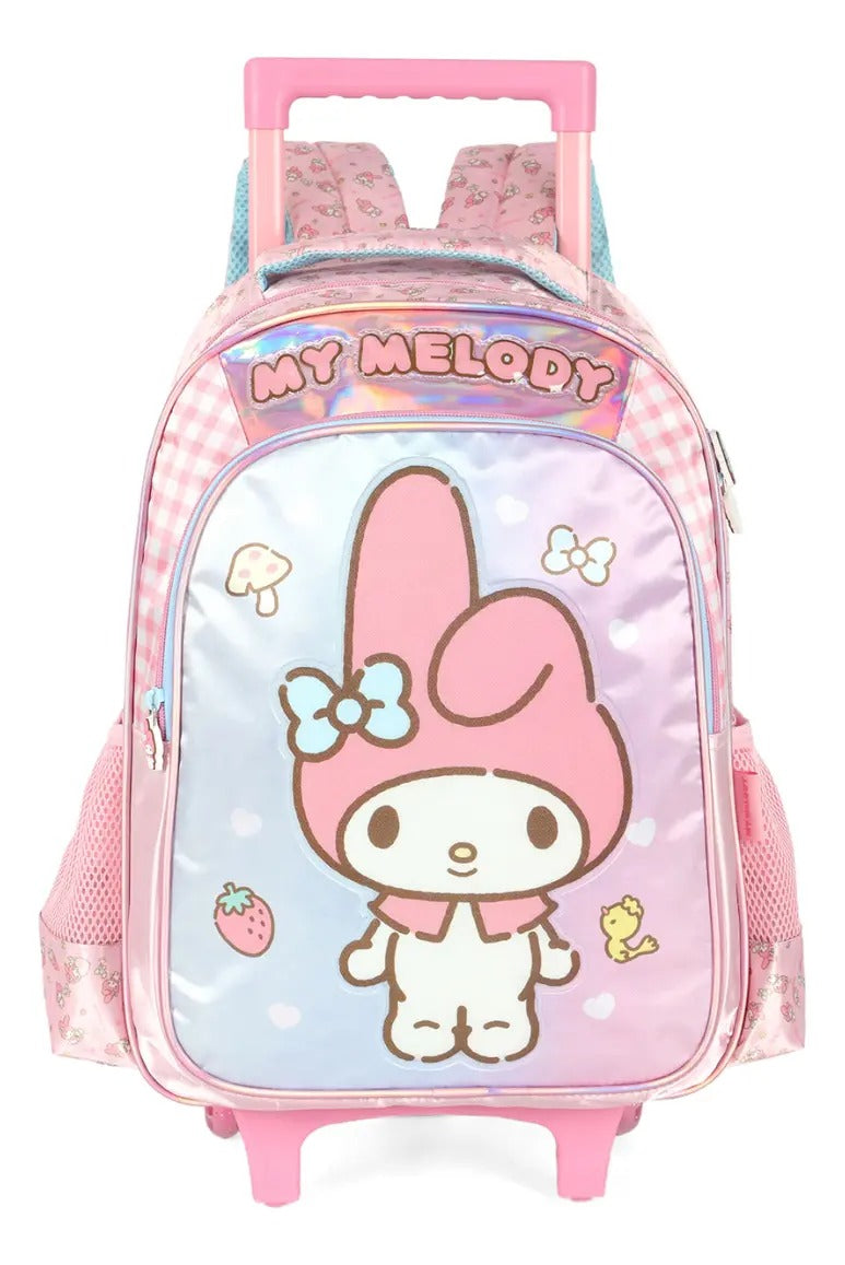 Mochila De Rodinhas My Melody - Delicadeza para Completar o Look | Bebeloo Kids