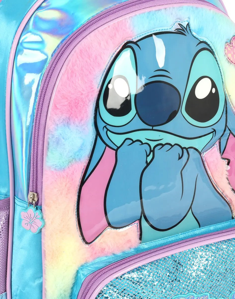 Mochila De Rodinhas Stitch Azul - Delicadeza para Completar o Look | Bebeloo Kids