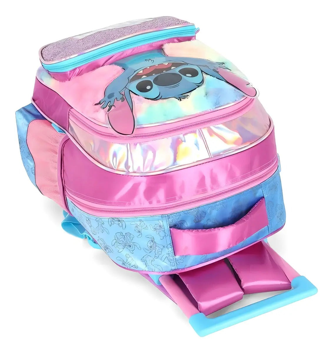 Mochila De Rodinhas Stitch Roxa - Delicadeza para Completar o Look | Bebeloo Kids
