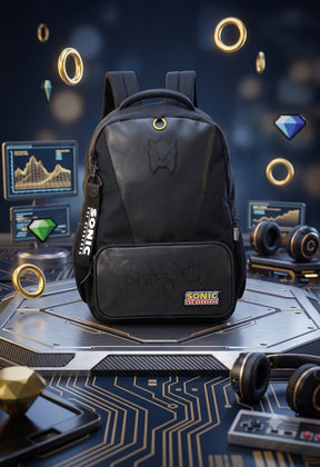 Mochila De Costa Sonic Preto - Delicadeza para Completar o Look | Bebeloo Kids