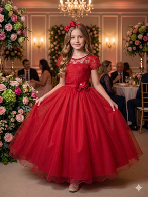 Vestido Mini Miss Longo Carol Vermelho (VESTMNMSSLNGCRLVERM)