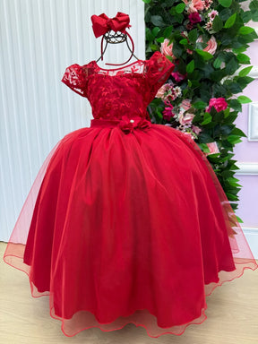 Vestido Mini Miss Longo Carol Vermelho (VESTMNMSSLNGCRLVERM)