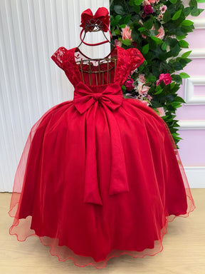 Vestido Mini Miss Longo Carol Vermelho (VESTMNMSSLNGCRLVERM)
