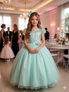 Vestido Mini Miss Longo Carol Verde Menta (VESTMNMSSLGNCRLVRDMN)