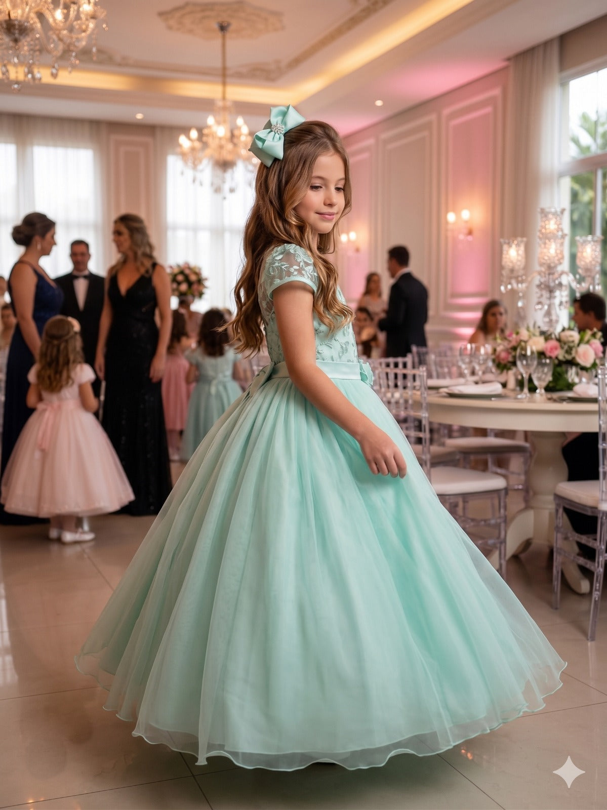 Vestido Mini Miss Longo Carol Verde Menta (VESTMNMSSLGNCRLVRDMN)