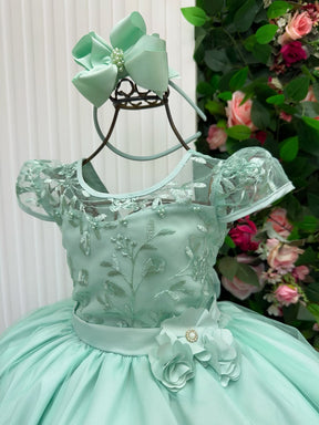 Vestido Mini Miss Longo Carol Verde Menta (VESTMNMSSLGNCRLVRDMN)