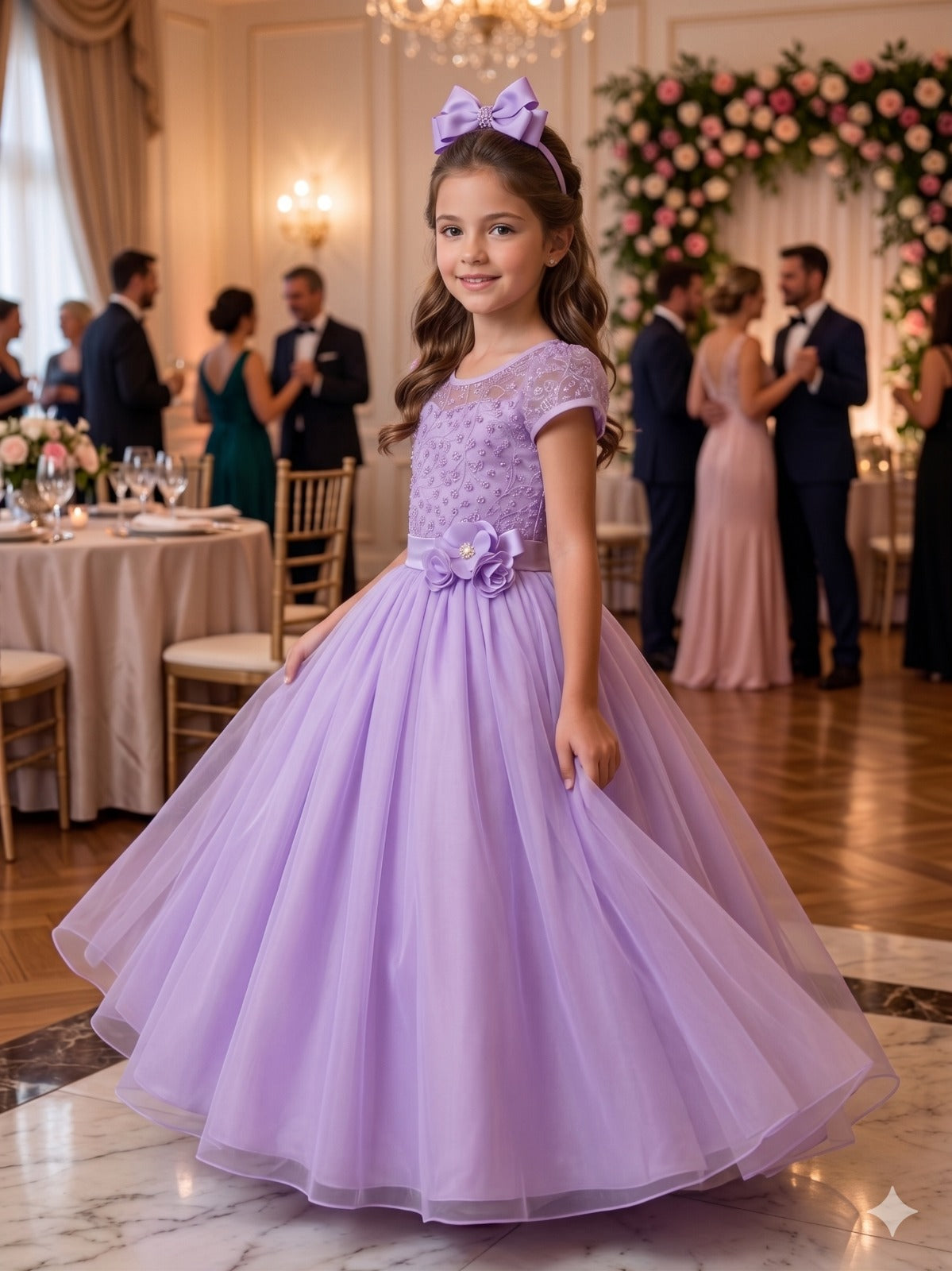 Vestido Mini Miss Longo Carol Lilas (VESTMNLGCRLL)