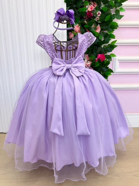 Vestido Mini Miss Longo Carol Lilas (VESTMNLGCRLL)