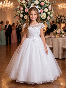 Vestido Mini Miss Longo Carol Branco (VESTMNLGCBR)