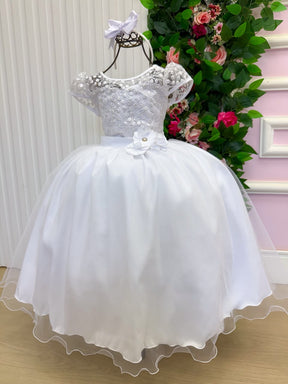 Vestido Mini Miss Longo Carol Branco (VESTMNLGCBR)
