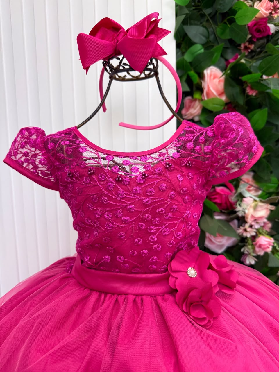 Vestido Mini Miss Longo Carol Pink (VESTMNMSLGCRPNK)
