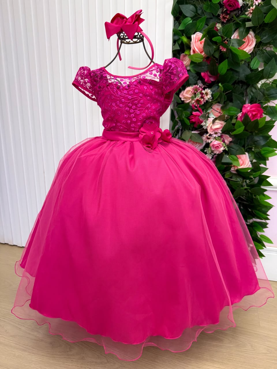 Vestido Mini Miss Longo Carol Pink (VESTMNMSLGCRPNK)