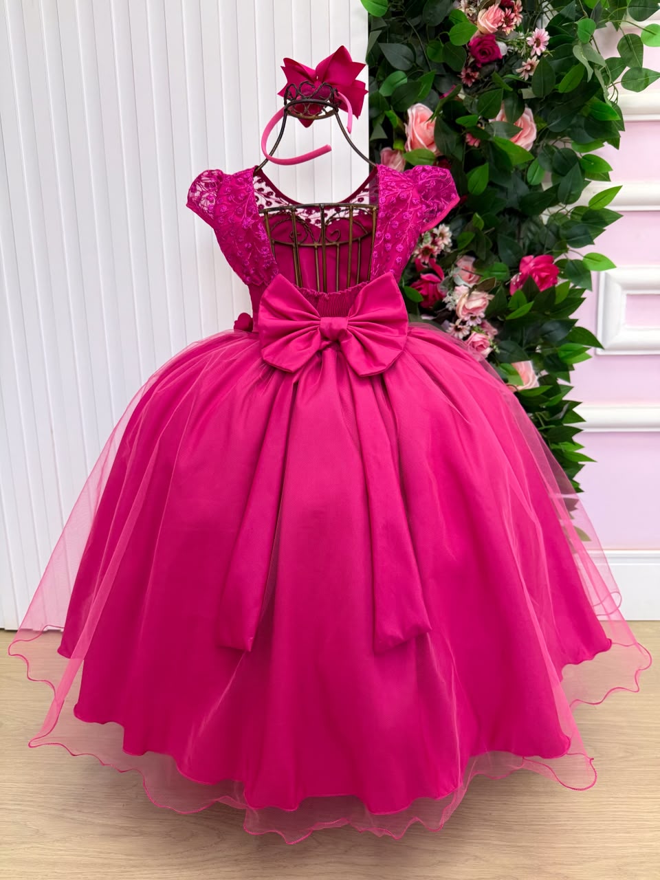 Vestido Mini Miss Longo Carol Pink (VESTMNMSLGCRPNK)