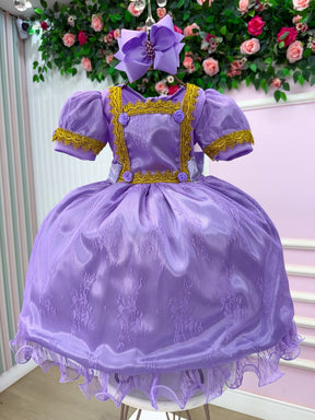 Fantasia Princesa Belli Doce Realeza Princesa Lilas (FTPBDRPLL)