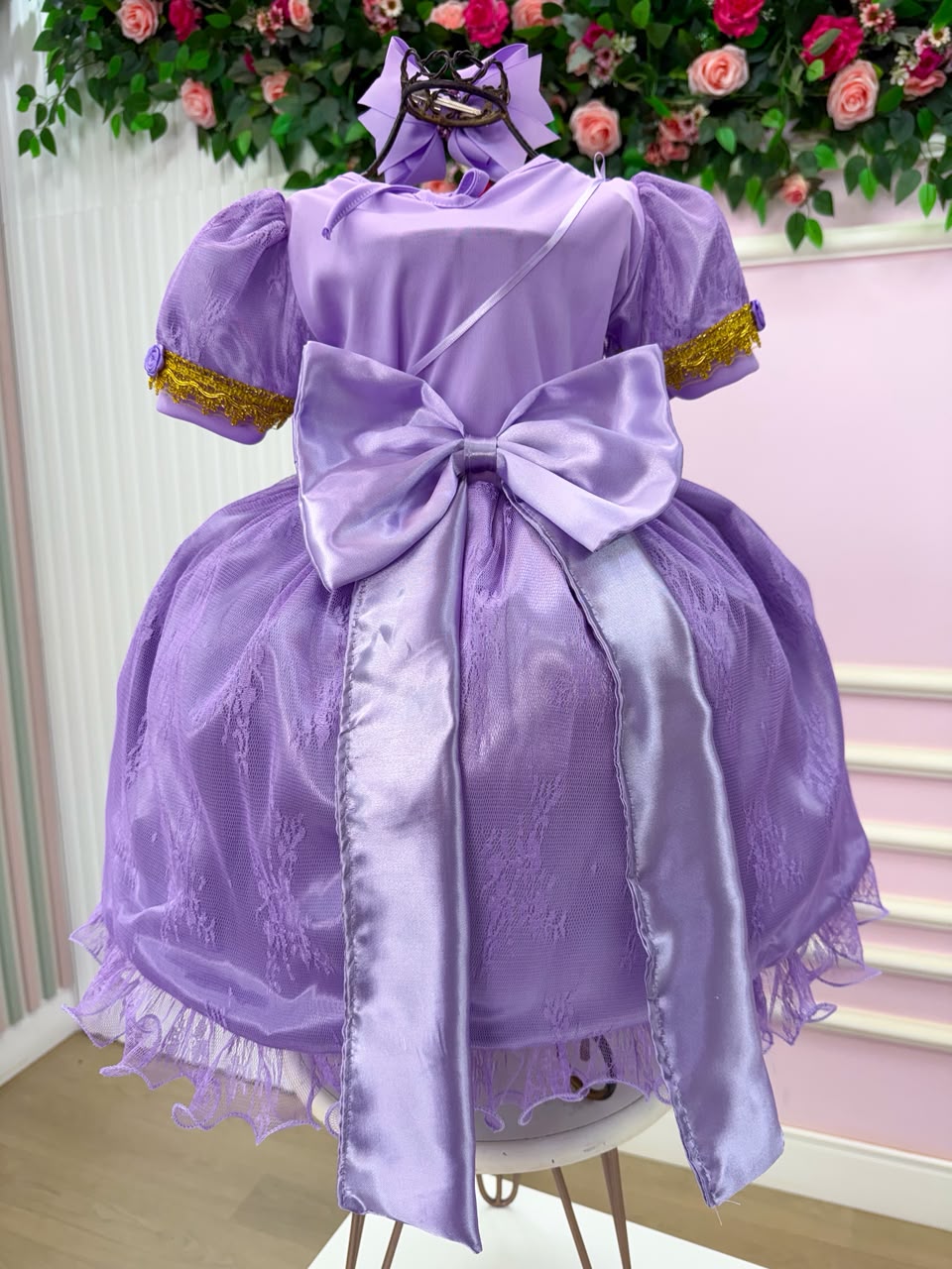 Fantasia Princesa Belli Doce Realeza Princesa Lilas (FTPBDRPLL)