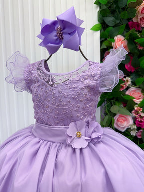 Vestido Mini Miss Longo Suzy Lilas (VESTSZYLNGSZLLS)