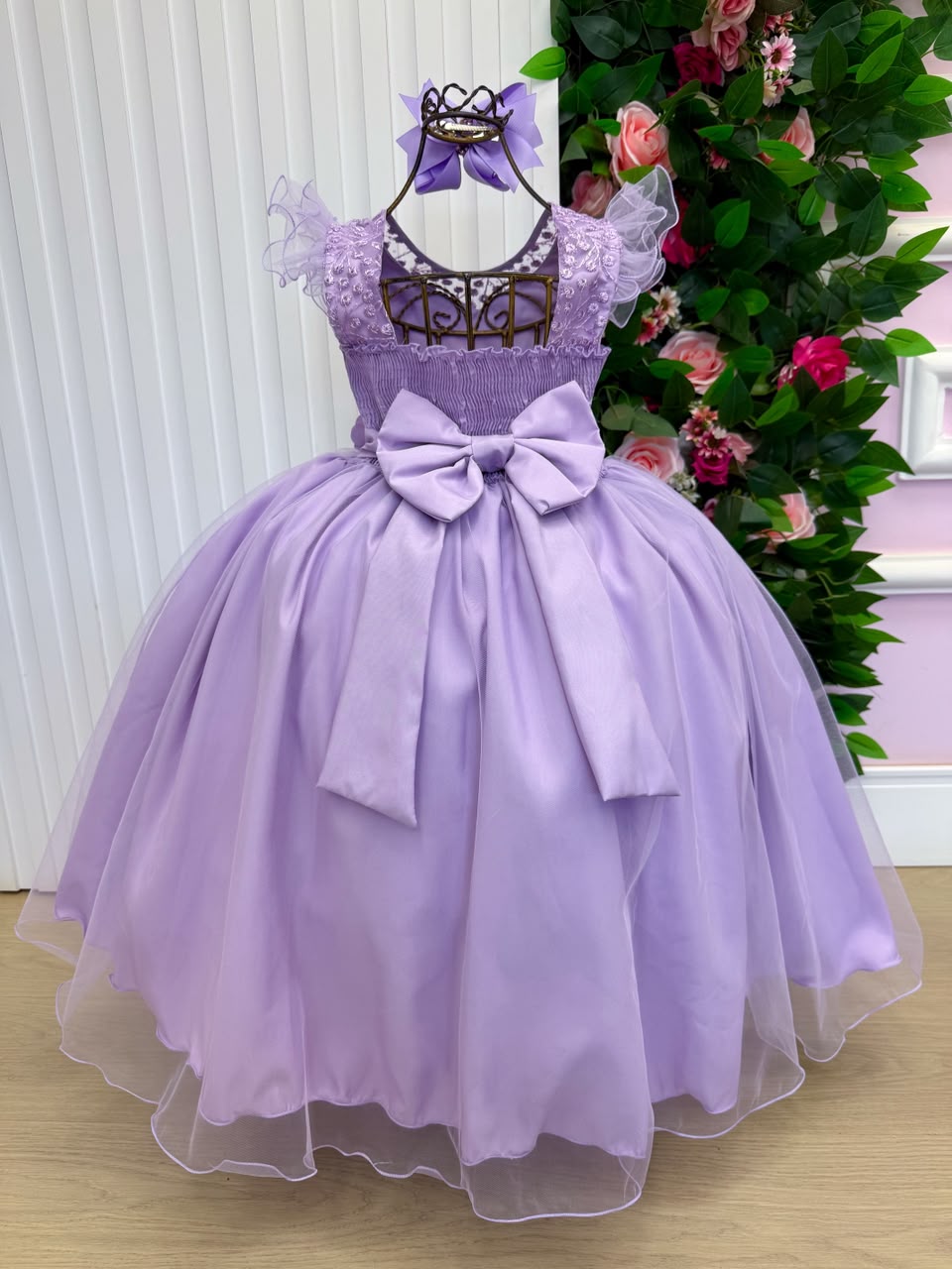 Vestido Mini Miss Longo Suzy Lilas (VESTSZYLNGSZLLS)