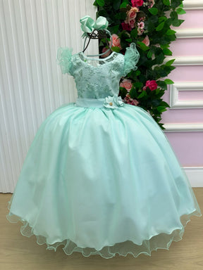 Vestido Mini Miss Longo Suzy Verde Menta (VESTMNMISSLNGSZVRVRDMNT)