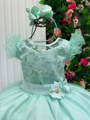 Vestido Mini Miss Longo Suzy Verde Menta (VESTMNMISSLNGSZVRVRDMNT)