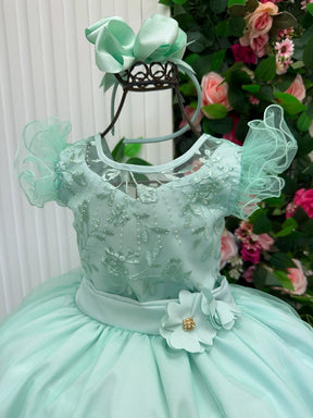 Vestido Mini Miss Longo Suzy Verde Menta (VESTMNMISSLNGSZVRVRDMNT)