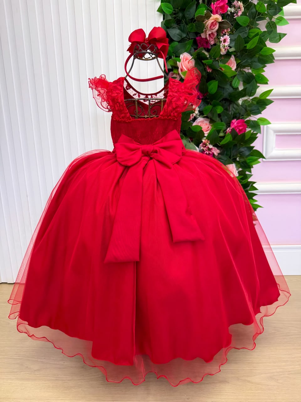 Vestido Mini Miss Longo Suzy Vermelho (VESTMNLSV)