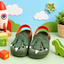 Babuche StarPink Dinossauro Verde (BABCHSTAPNKDNSURVRD)