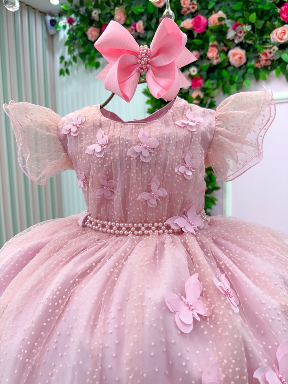 Vestido Menina Bonita Maju Rosa (VESTMNBNTMJRS)