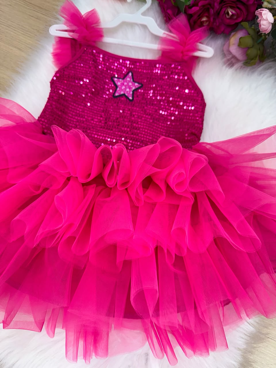 Vestido Mini Miss Babados Pink (VESTMNMSSBBPNK)