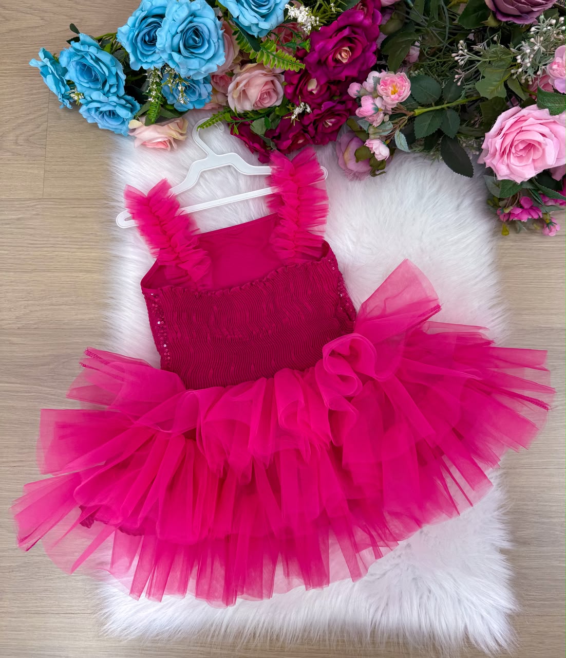 Vestido Mini Miss Babados Pink (VESTMNMSSBBPNK)