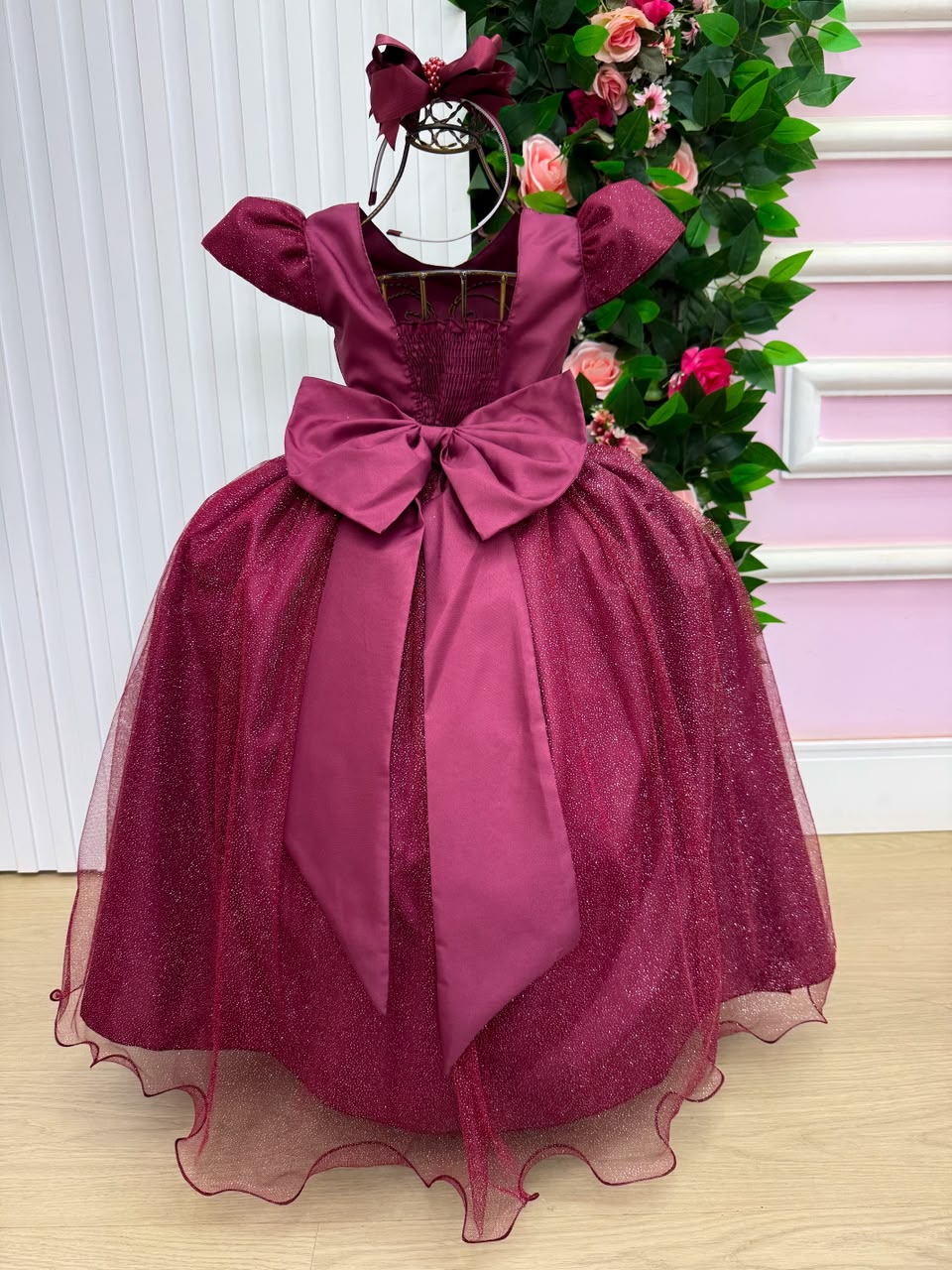 Vestido Marie Longo Heloisa Marsala (VESTMREHLISMRSAL)