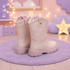 Bota Nilqi Manu Rose Estrela Modelo 2 (BTNLQRSESTLMDL)