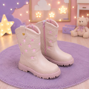 Bota Nilqi Manu Rose Estrela Modelo 2 (BTNLQRSESTLMDL)