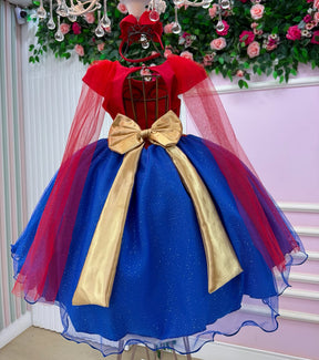 Fantasia/ Vestido Mini Miss Menina Da Justiça (FANTVESTMNMSMNEDJDJTC)