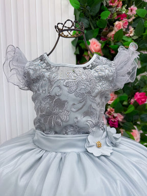 Vestido Mini Miss Longo Suzy Prata (VESTMNMISLNGSZYPRT)