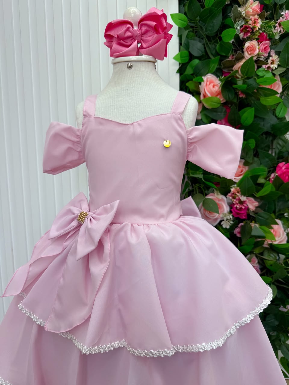 Vestido Banana Club Longo Safira Rosa Bebe (VESTBNNCLBLNGSFRRSBB)
