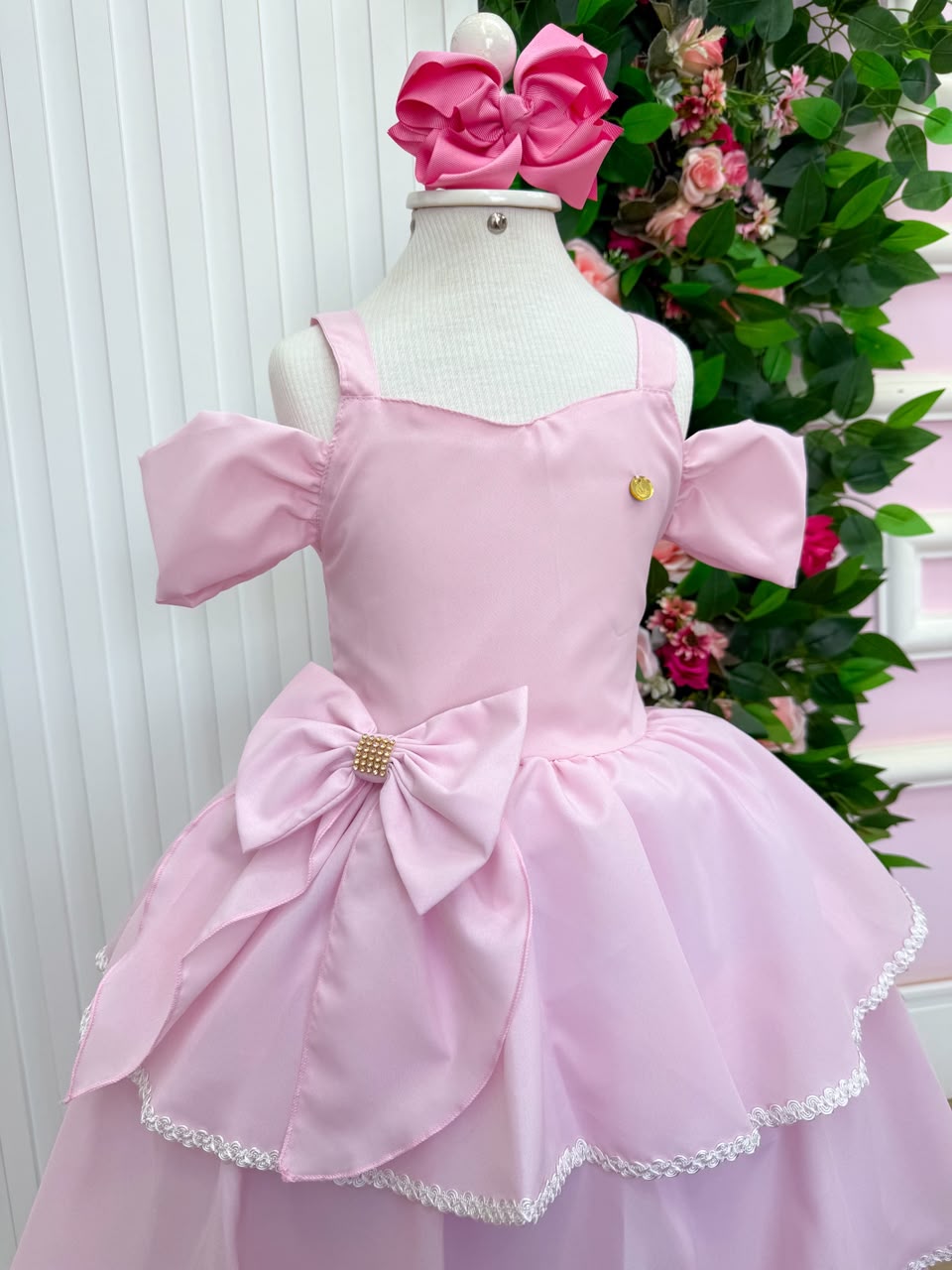 Vestido Banana Club Longo Safira Rosa Bebe (VESTBNNCLBLNGSFRRSBB)