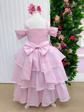 Vestido Banana Club Longo Safira Rosa Bebe (VESTBNNCLBLNGSFRRSBB)
