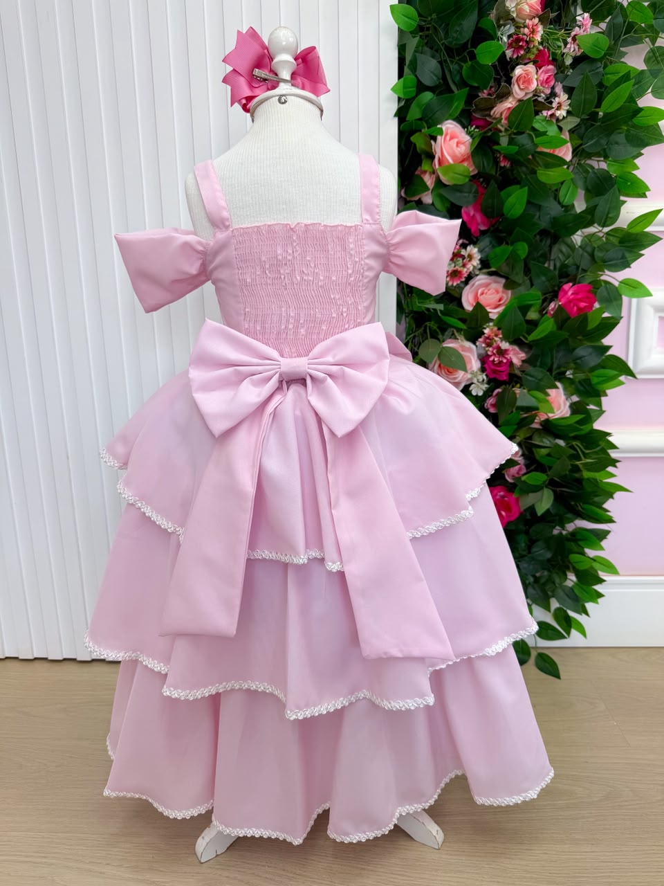 Vestido Banana Club Longo Safira Rosa Bebe (VESTBNNCLBLNGSFRRSBB)
