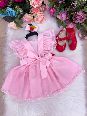 Romper/Vestido Princesa Belli Cerejinha - Cereja (RMPVPBCJ)