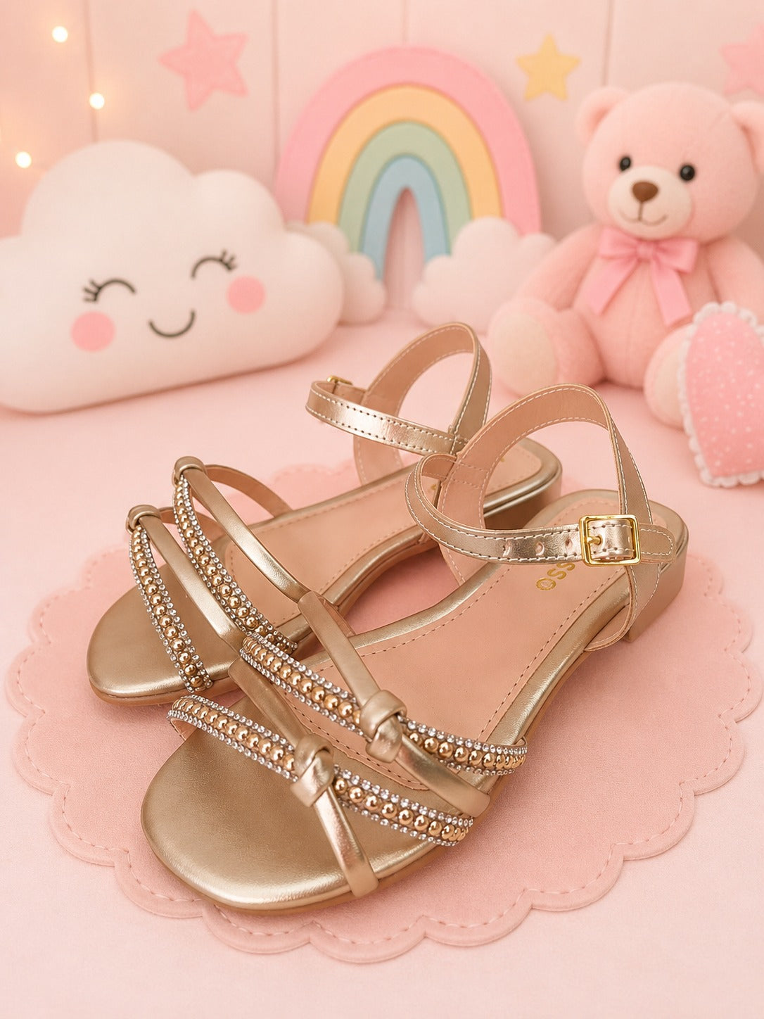 Sandália StarPink Violeta Dourado (SNDALIASRPNVOLTDRD)